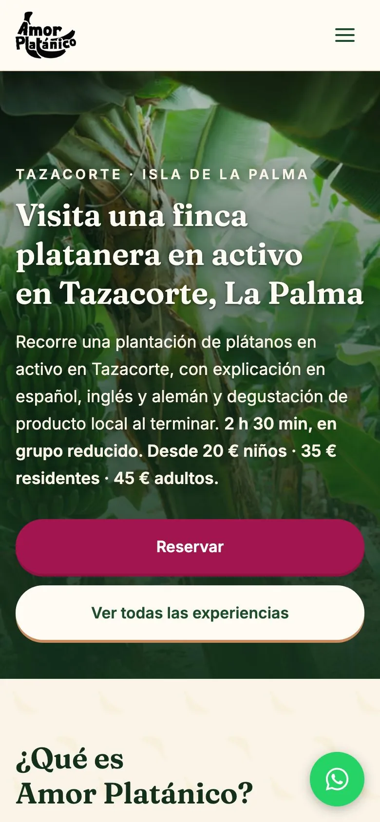 Amor Platánico en el móvil
